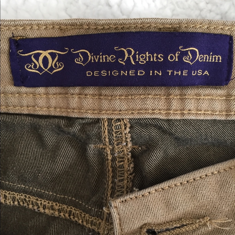 Divine Rights of denim pants sz 25 (small 00-0)